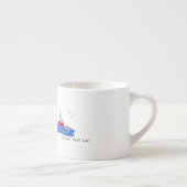 Dream Sail Live Sea Boat Seagulls Tasse Kaffee (Rechts)