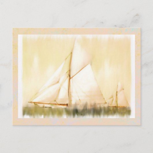 Dream Sails nach Maß Postkarte (Vorderseite)