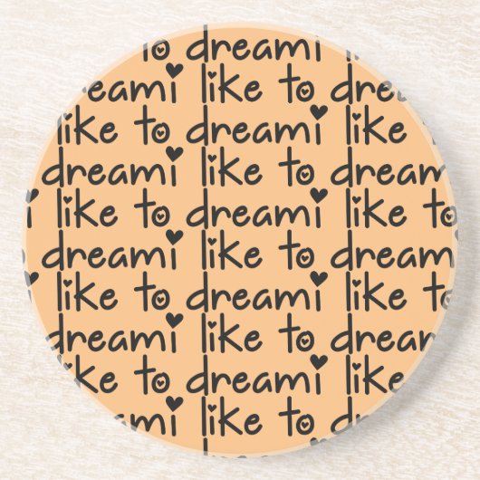 Dream Sandstone Drink Getränkeuntersetzer (Vorne)