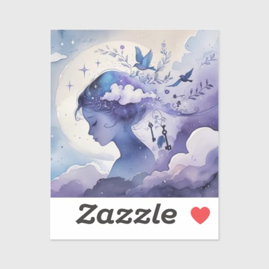 Dream Scape Stickers Aufkleber (Blatt)