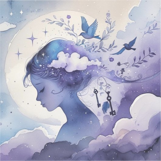 Dream Scape Stickers Aufkleber (Vorderseite)