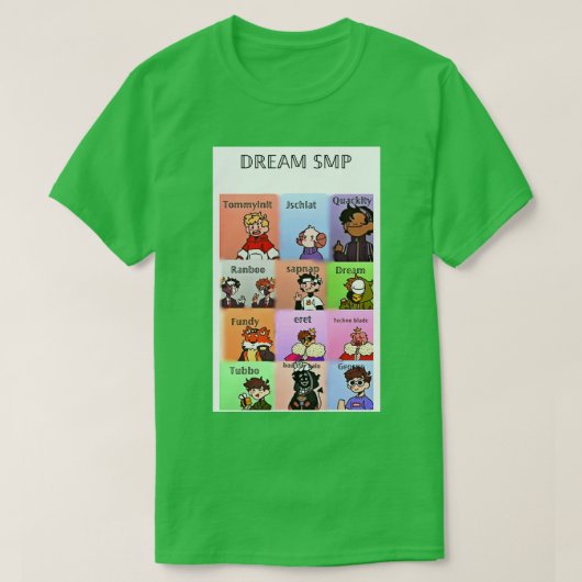 Dream smp Team T-Shirt (Design vorne)