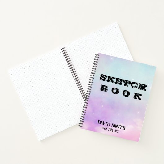 Dream Space Galaxy-Notebook Notizblock (Innenseite)