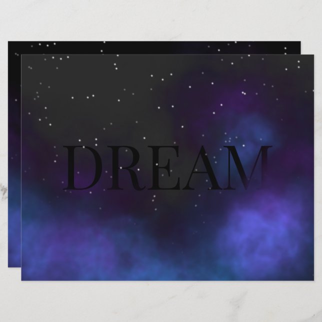 Dream Space Nebula (Vorne/Hinten)