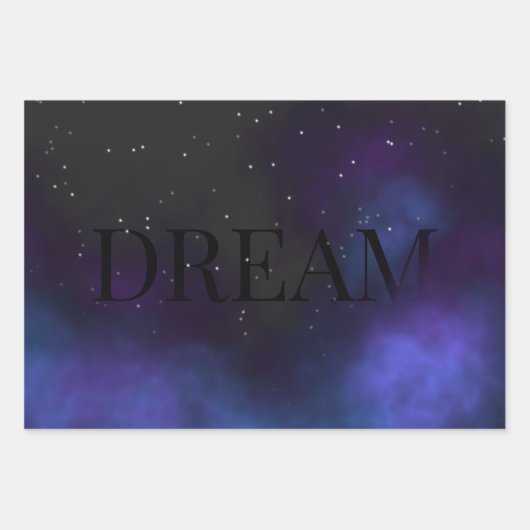 Dream Space Nebula Geschenkpapier Set (Vorderseite 3)