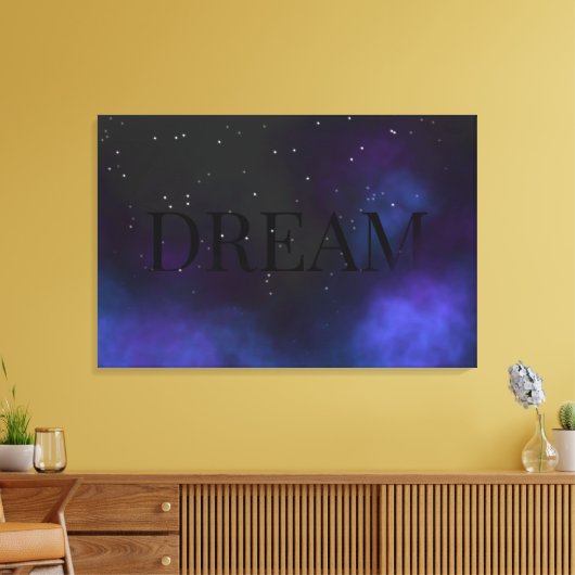 Dream Space Nebula Leinwanddruck (Insitu (Wohnzimmer))