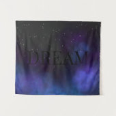 Dream Space Nebula Wandteppich (Vorderseite (Horizontal))