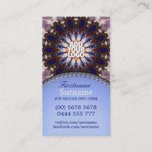 Dream Spirit Native Energy New Age Business Card Visitenkarte