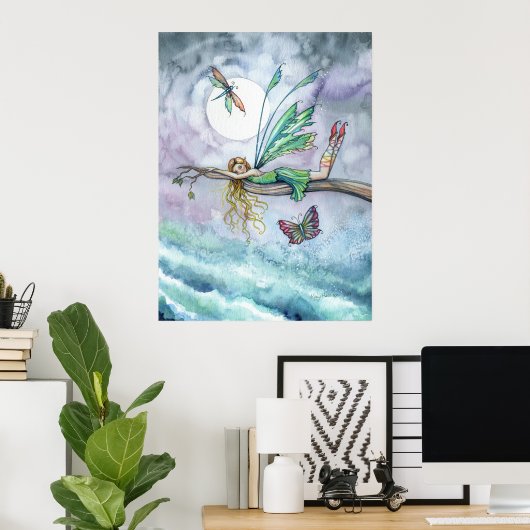 Dream Spot Fairy Poster Print (Heimbüro)