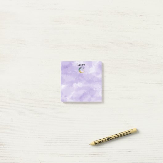 Dream Sticky Note Post-it Klebezettel (Auf Schreibtisch)