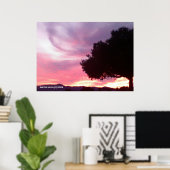 Dream Sunset Tree Poster (Heimbüro)