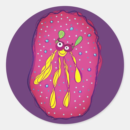 Dream Swimmer Bug Sticker (Vorderseite)