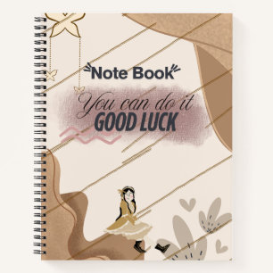 Dream Swing - Ästhetische Notebook-Abdeckung für M Notizblock