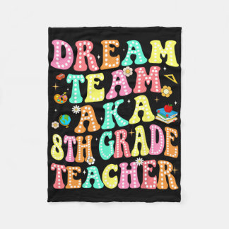 Dream Team aka 8. Klasse Lehrer Rückkehr zur Schul Fleecedecke