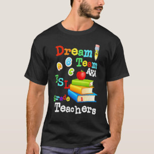 Dream Team Aka Esl Lehrer Niedlich Crayon Erzieher T-Shirt
