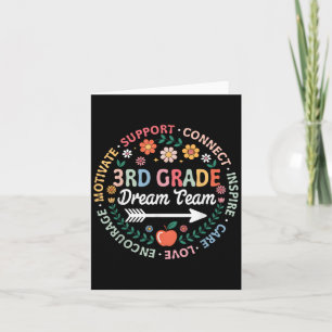Dream Team der dritten Klasse Zurück zur Schullehr Karte