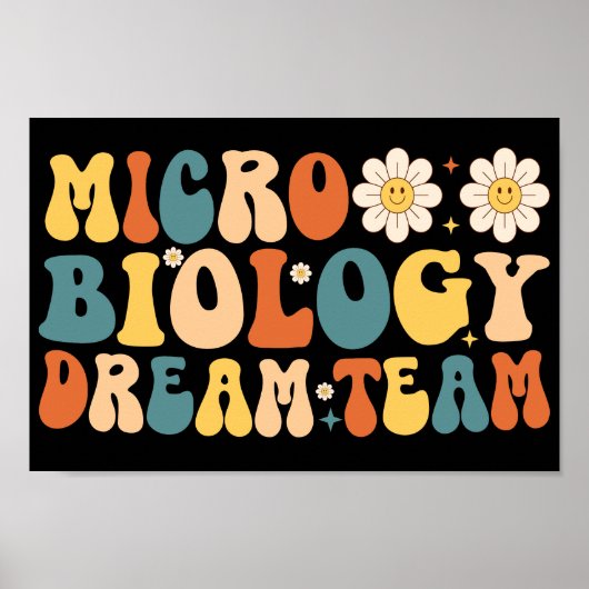 Dream Team für Mikrobiologie Poster (Vorne)