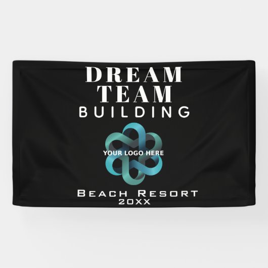 Dream Team Gebäude Dream Company Logo Banner (Horizontal)