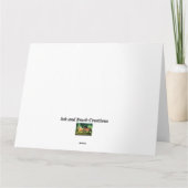 Dream Team-Isländisch Pferde Karte (Rückseite)