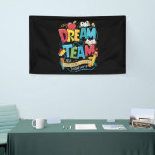 Dream Team Kindergarten Lehrer zurück zur Schule Banner (Messeveranstaltung)