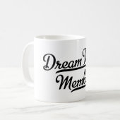 Dream Team Mitglied Kaffeetasse (Vorderseite Links)