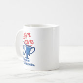 Dream Team One Goal Shared Success Soccer Trophy G Kaffeetasse (Vorderseite Links)
