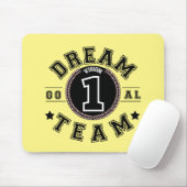 Dream Team One Vision One Goal Teamwork Office Mou Mousepad (Mit Mouse)