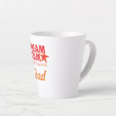 Dream Team Papa - neueste Tasse (Rechte Ecke)