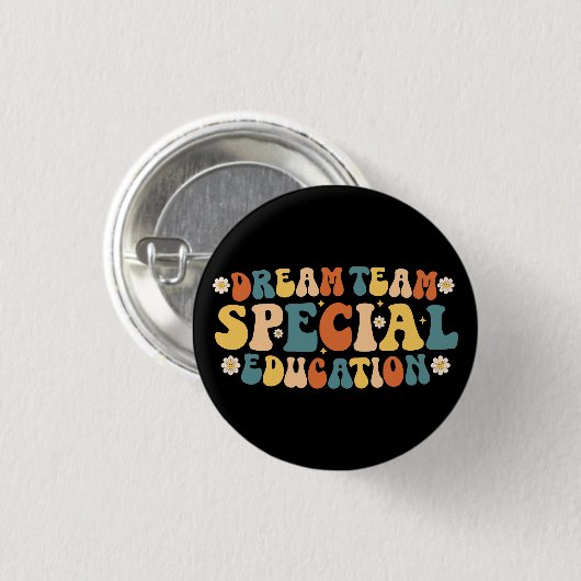 Dream Team Special Bildung Button (Vorne & Hinten)