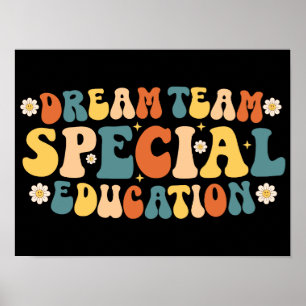 Dream Team Special Bildung Poster