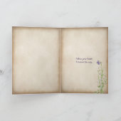 DREAM Text in Stein gemeißelt Karte (Innenseite)