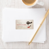 Dream Travel Agency Adressaufkleber (Insitu)