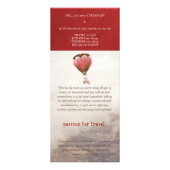 Dream Travel Rack Card Werbekarte (Hinten)