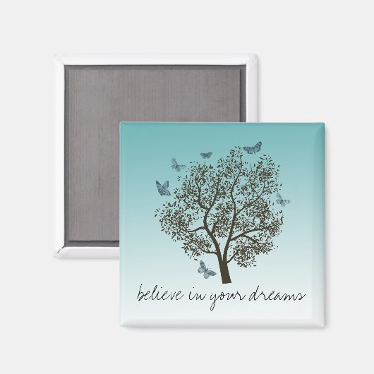 Dream Tree Magnet (Vorderseite/Rückseite)