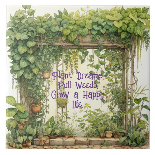 DREAM TRELLIS TILE FLIESE (Vorderseite)