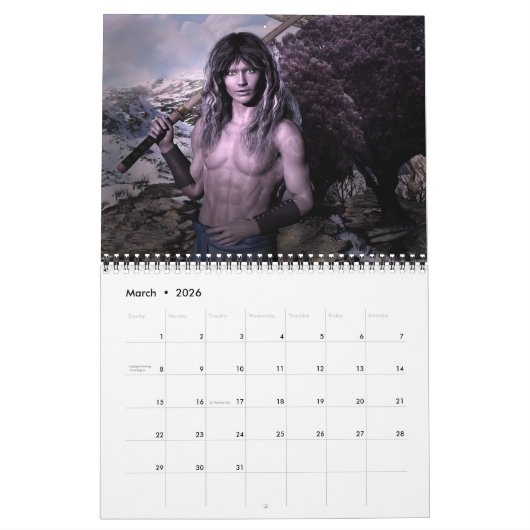 Dream Typ Fantasy 2018 Kalender (Mär 2026)