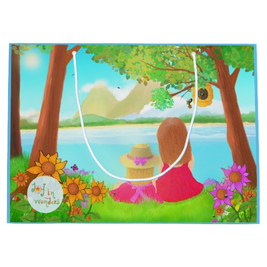 Dream View Geschenktasche Große Geschenktüte (Vorderseite)