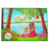 Dream View Geschenktasche Große Geschenktüte (Rückseite)