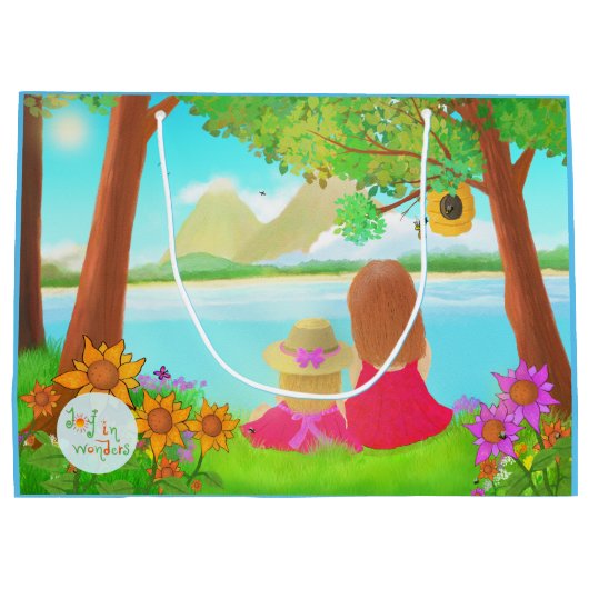 Dream View Geschenktasche Große Geschenktüte (Rückseite)