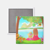 Dream View Magnet (Vorderseite/Rückseite)