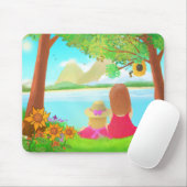 Dream View Mouse Pad Mousepad (Mit Mouse)