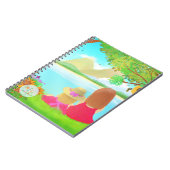 Dream View Spiral Foto Notebook Notizblock (Linke Seite)