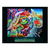 'Dream Vortex' Glossy Poster (Vorderseite)