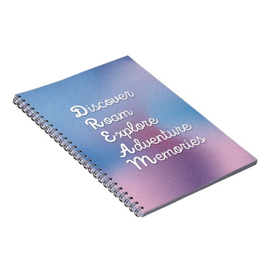 DREAM WallArt: Entdecken Sie Roamingkunst oder Abe Notizblock (Rechte Seite)