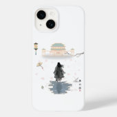 Dream Wandered-Calm Oriental Art Phone Case (Rückseite)