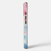 Dream Watercolor Cherry Blossom Petal Phone Case (Rückseite / Links)