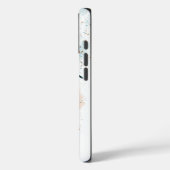 Dream Watercolor Delicate Feather Phone Case (Rückseite / Links)