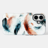 Dream Watercolor Feather Case (Rückseite (Horizontal))