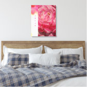 DREAM Watercolor Leinwand Wrap (Insitu (Schlafzimmer))