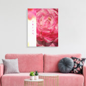 DREAM Watercolor Leinwand Wrap (Insitu (Wohnzimmer))